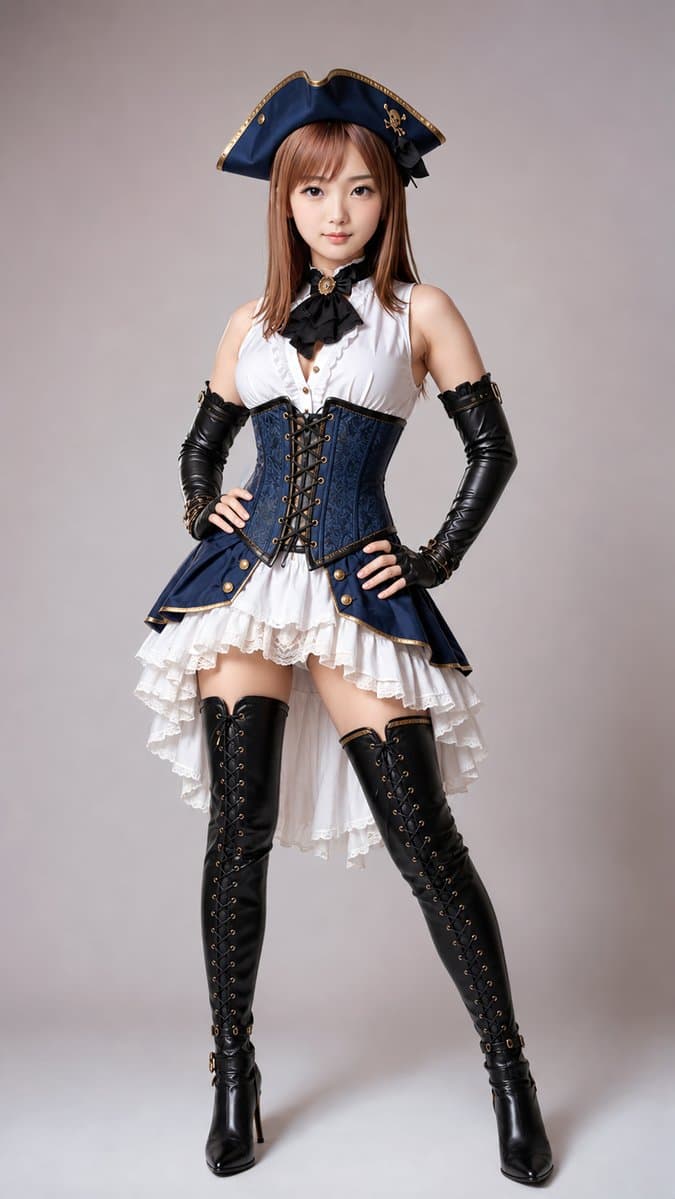 Pirate Idol Costume Character preview image 3