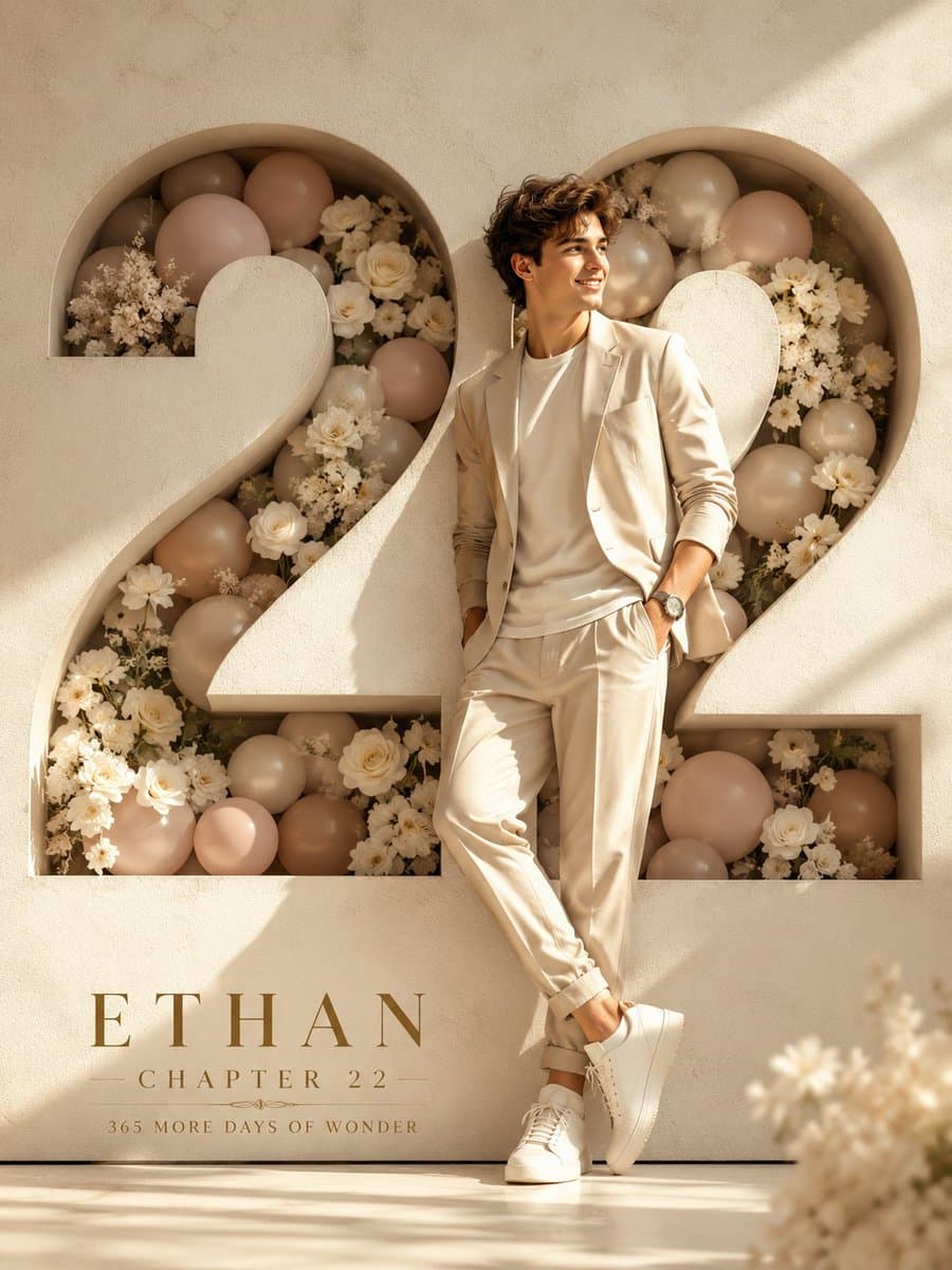 Editorial Studio Birthday Poster preview image 2