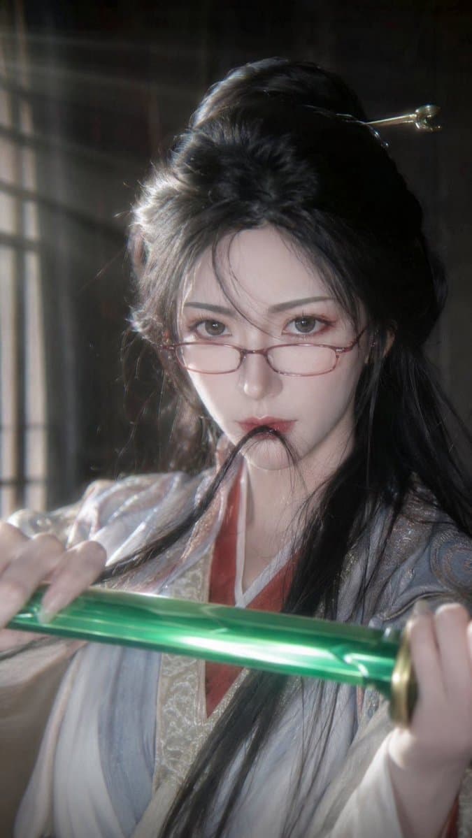 Cinematic Xianxia Swordswoman Portrait preview image 1