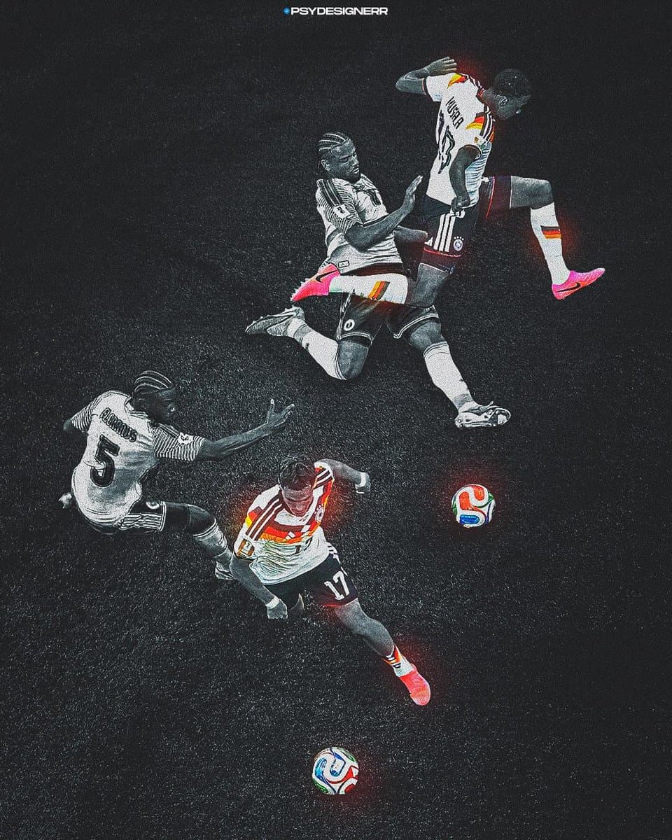 Cinematic Stylized Football Poster preview image 2
