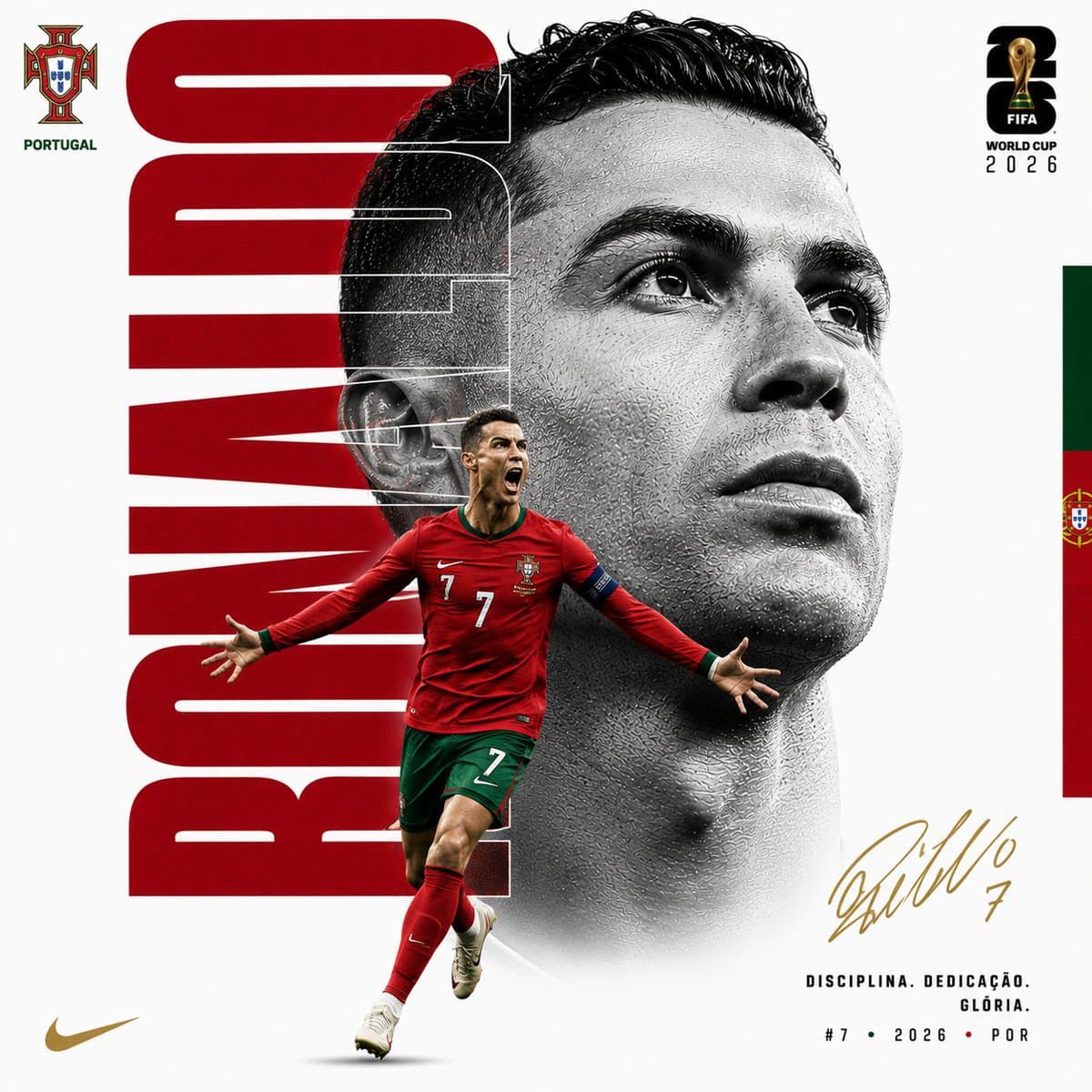 Customizable Luxury FIFA Editorial Poster preview image 1