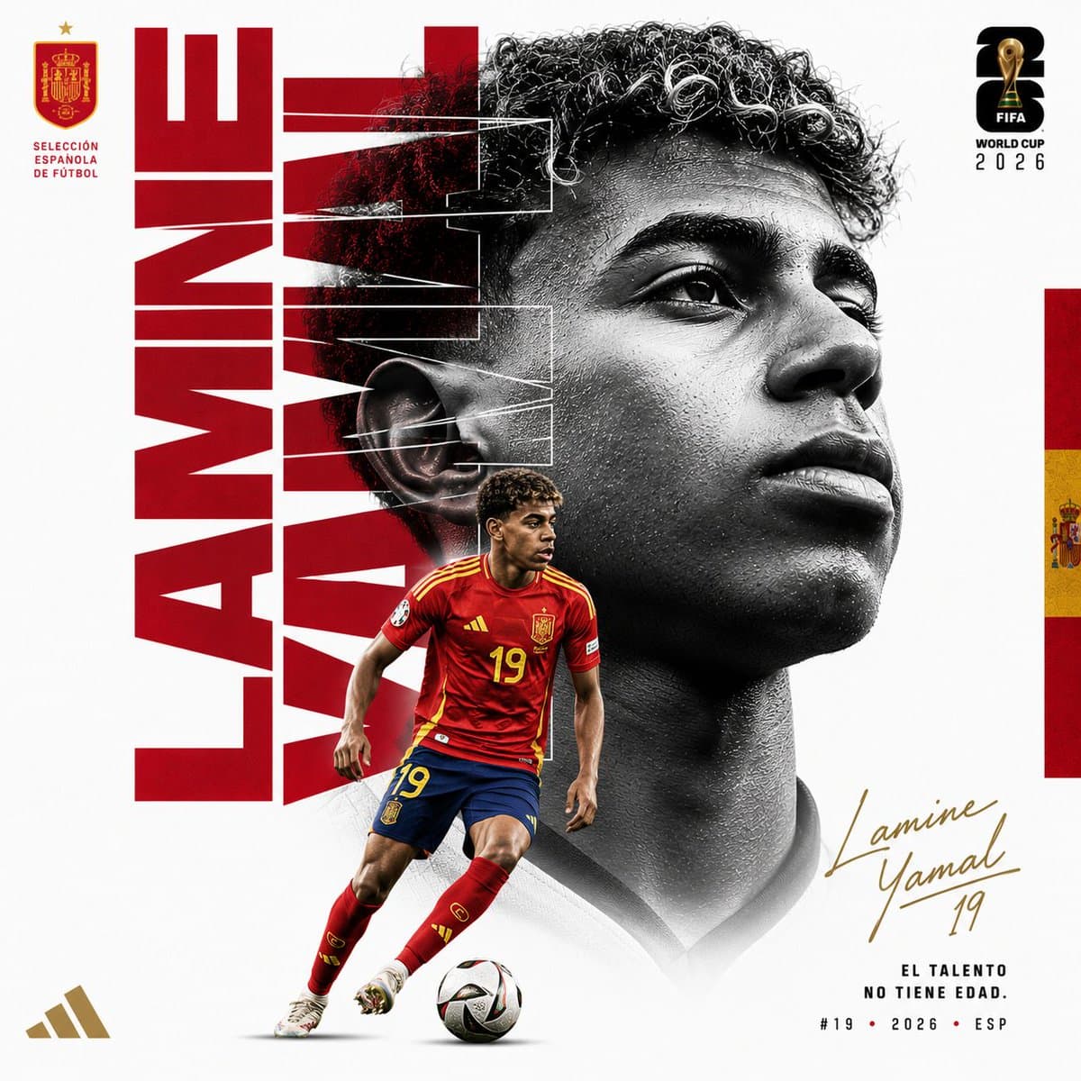 Customizable Luxury FIFA Editorial Poster preview image 2