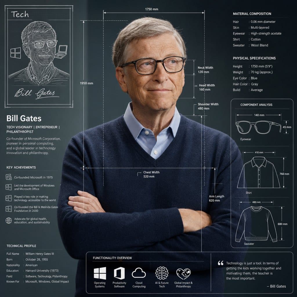 Technical Blueprint Infographic preview image 2