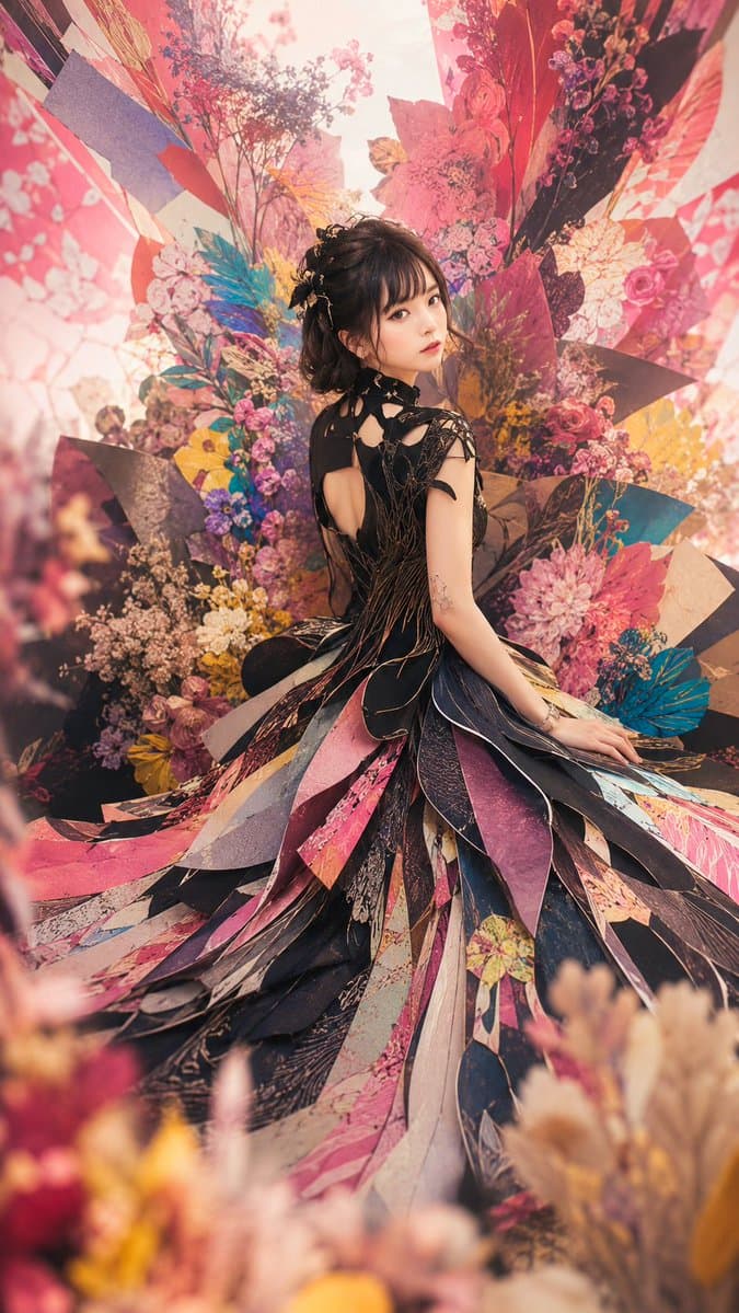 Floral Ribbon Couture Dancer preview image 3