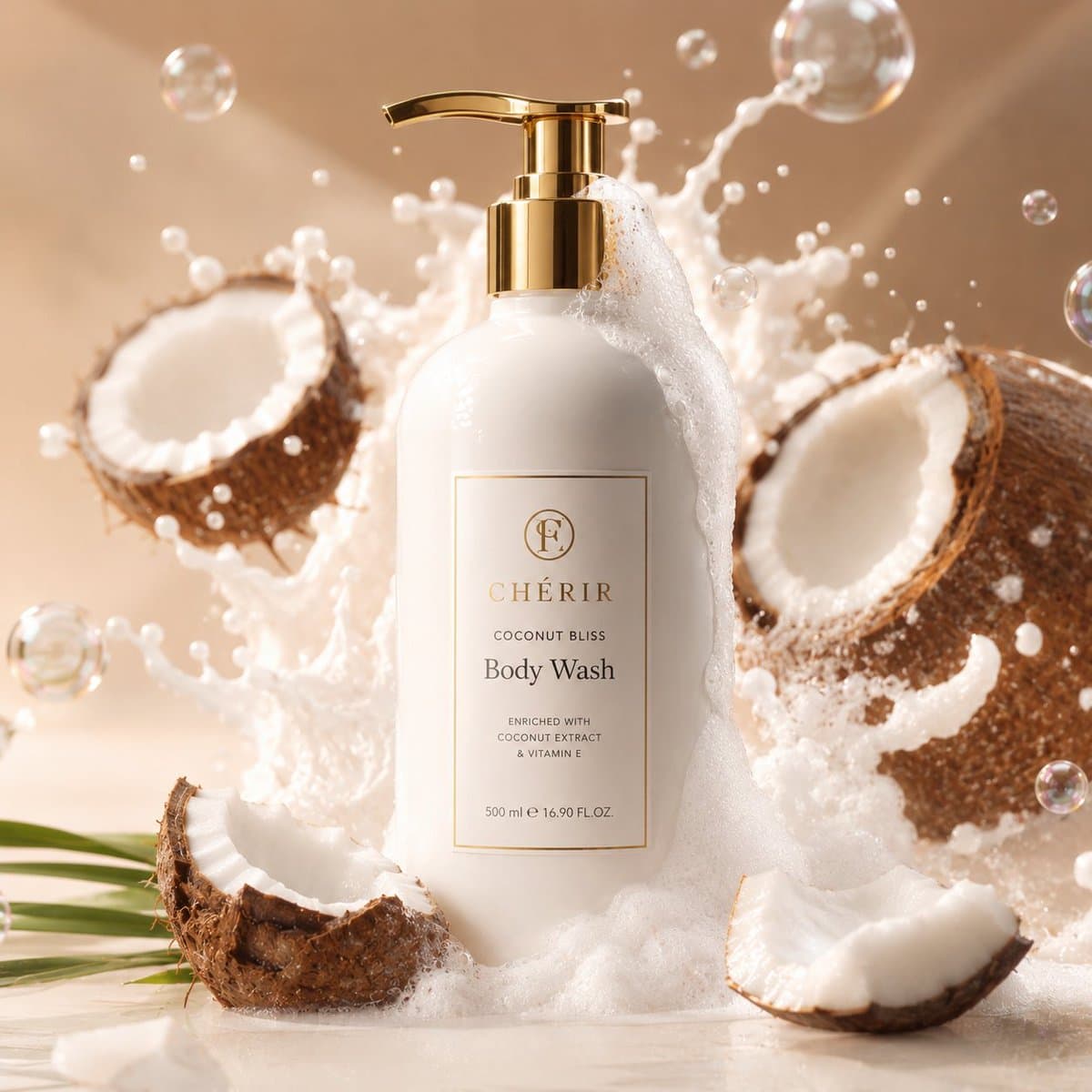 Premium Coconut Skincare Product Shot preview image 1