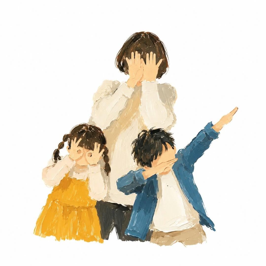 Gouache Style Playful Illustration preview image 2