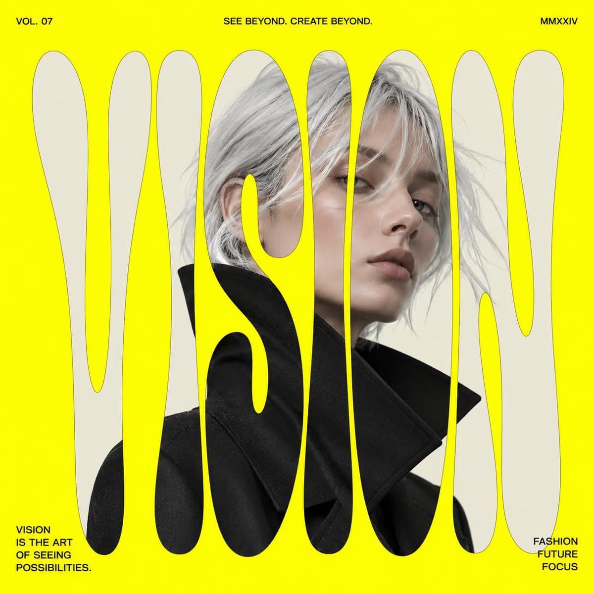 Modern Fashion Editorial Poster preview image 1