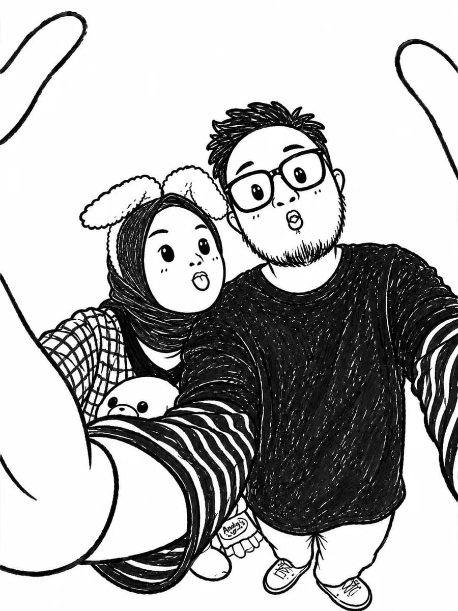 Photo to Chibi Doodle Transformation preview image 2
