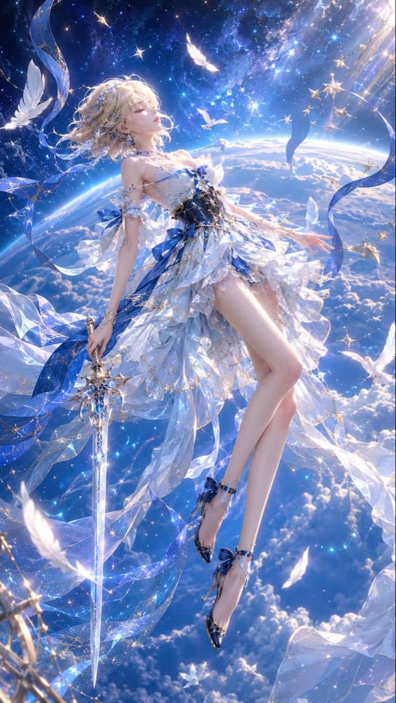 3D CG Oriental Fantasy Heroine preview image 1