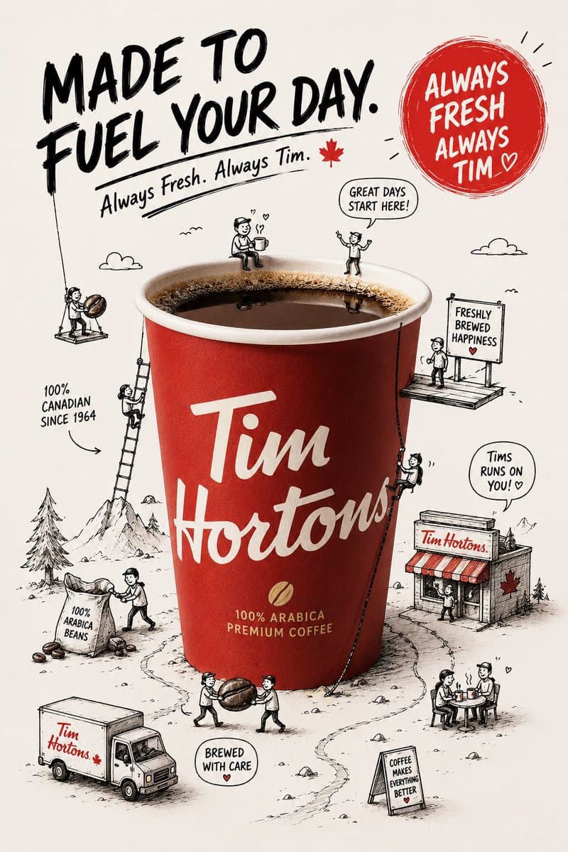 Doodle-Style Mixed Media Advertising - 1 preview image 2