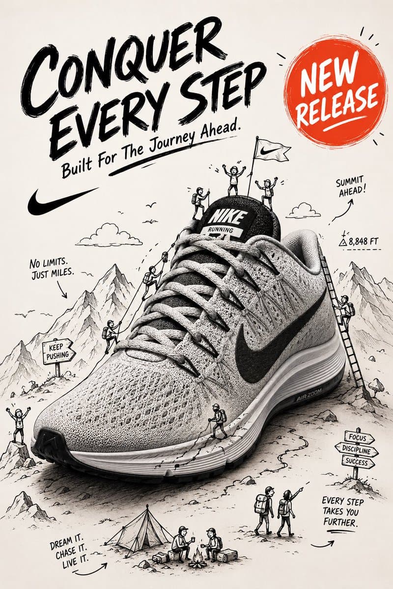 Doodle-Style Mixed Media Advertising - 1 preview image 3