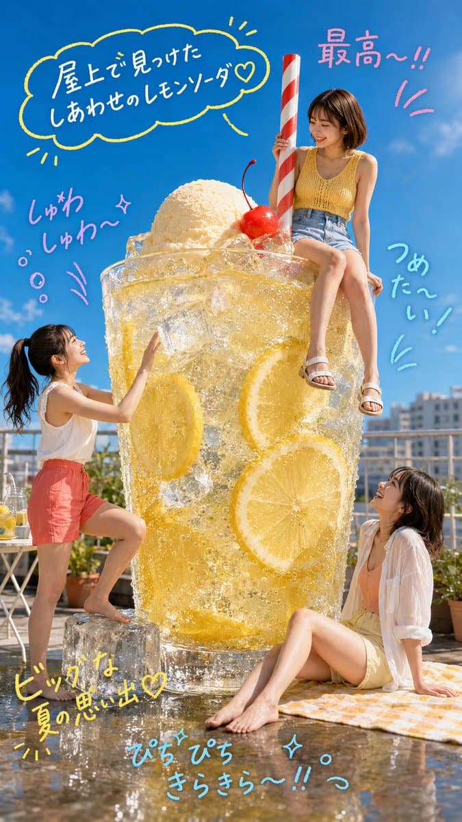 Summer Rooftop Lemon Soda preview image 1