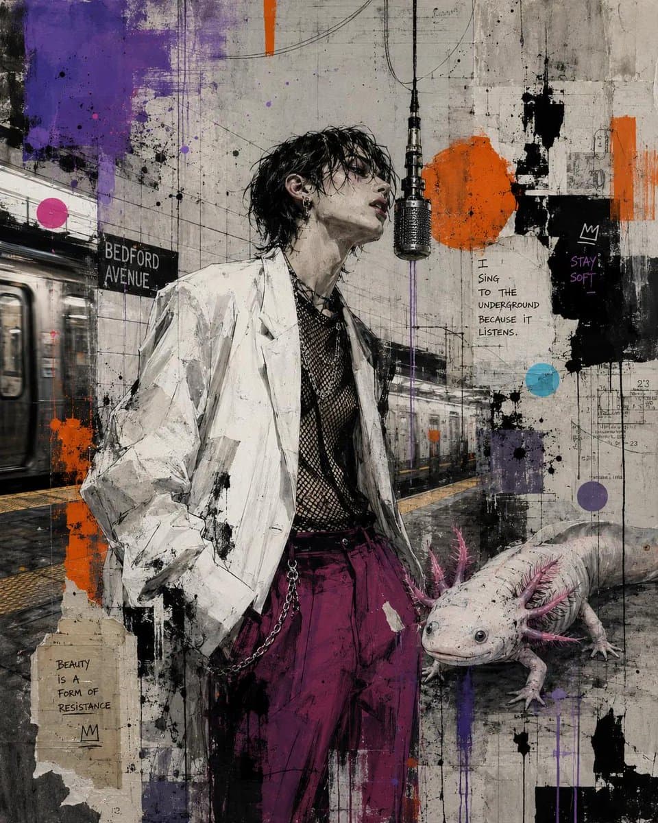 Neo-Urban Surrealist Portrait - 1 preview image 2