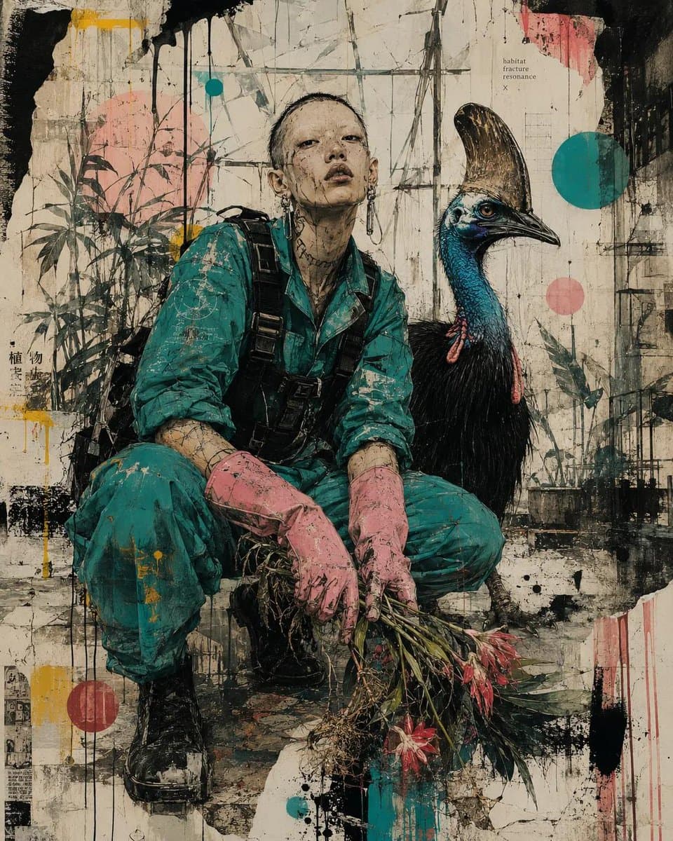 Neo-Urban Surrealist Portrait - 1 preview image 3