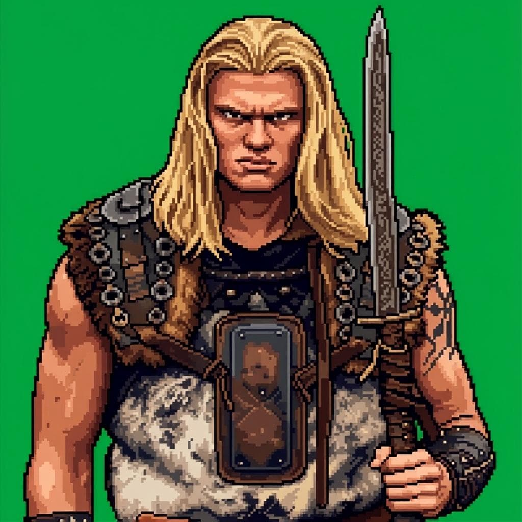 Retro Pixel Art Profile Picture - 1 preview image 2