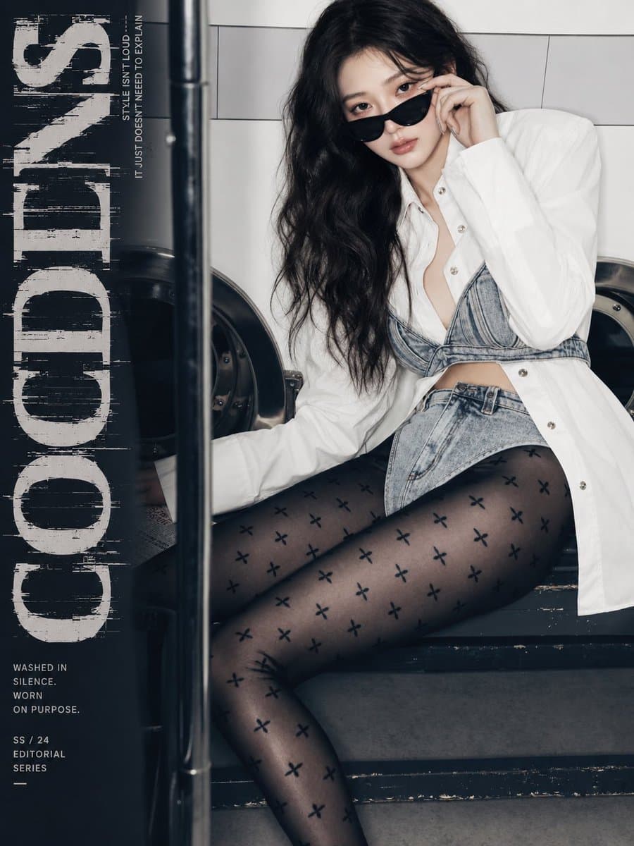 Laundromat Fashion Editorial Cover preview image 1