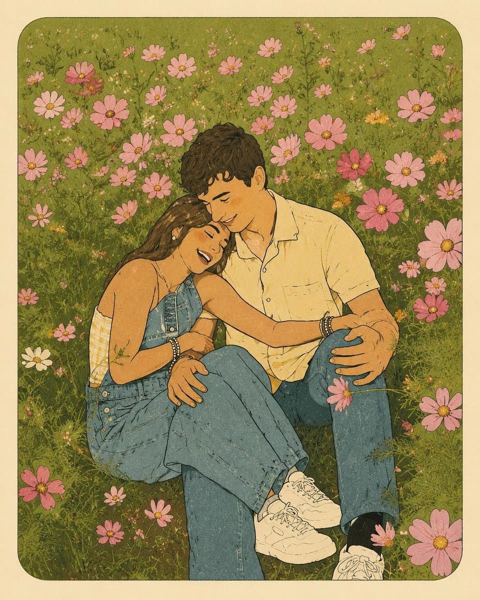 Modern Risograph Poster Style preview image 1