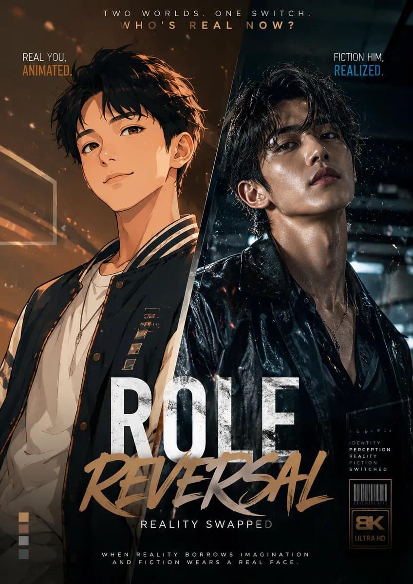 Reality vs Fiction Role Reversal Poster - 1 preview image 2