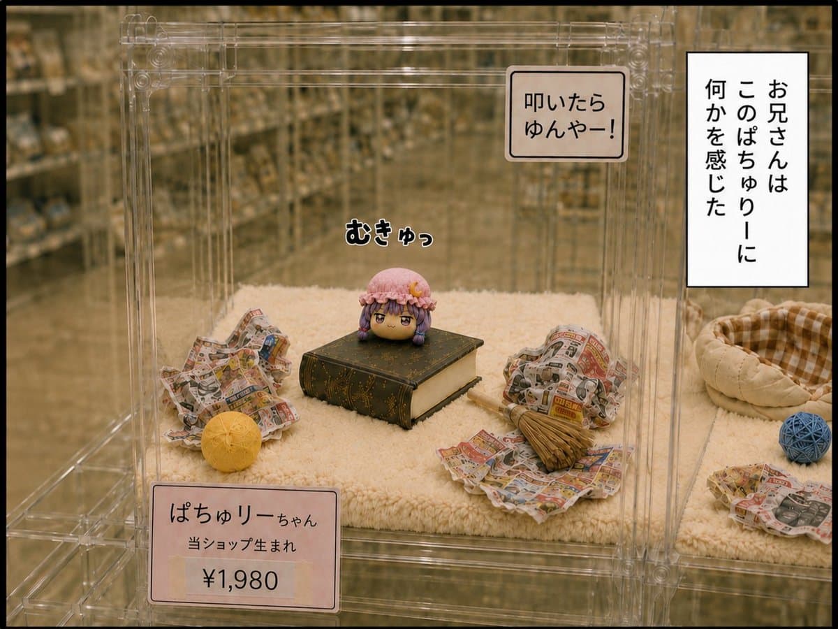 Patchouli Yukkuri Pet Shop Display preview image 1