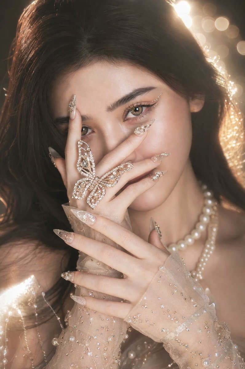 Hyper-Realistic Porcelain Beauty Portrait - 1 preview image 1