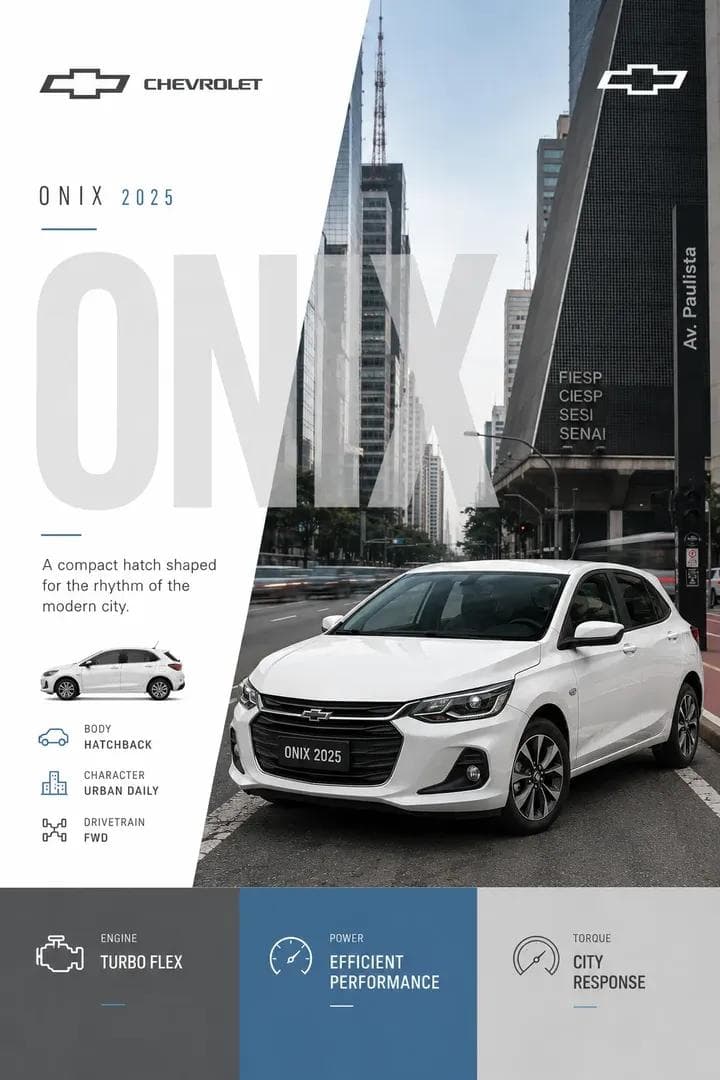 Minimalist Automotive Editorial Poster preview image 2