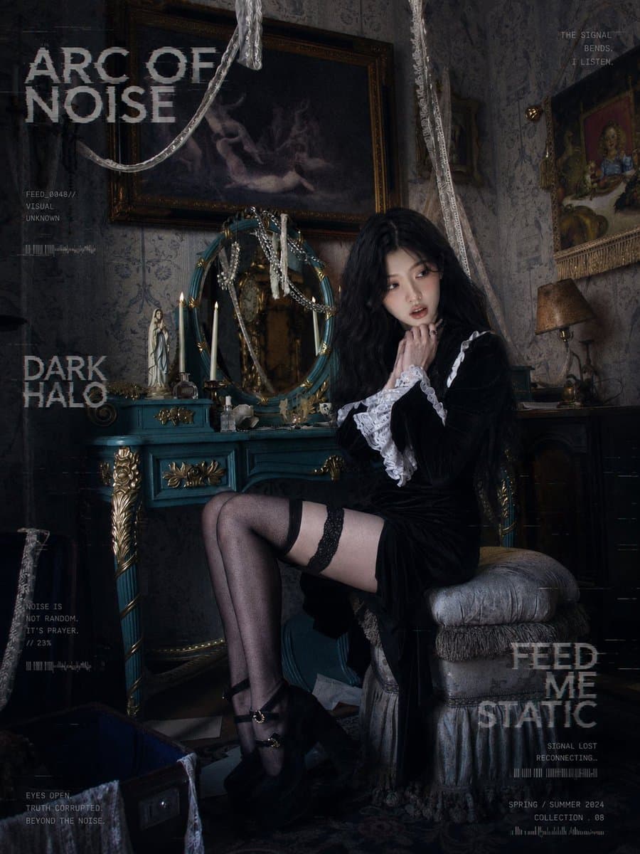 Dark Gothic Lolita Static Portrait preview image 1