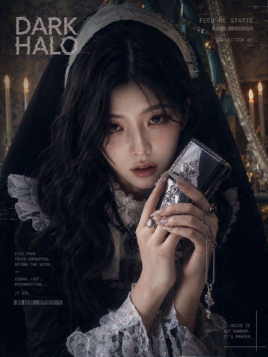 Dark Gothic Lolita Static Portrait preview image 3