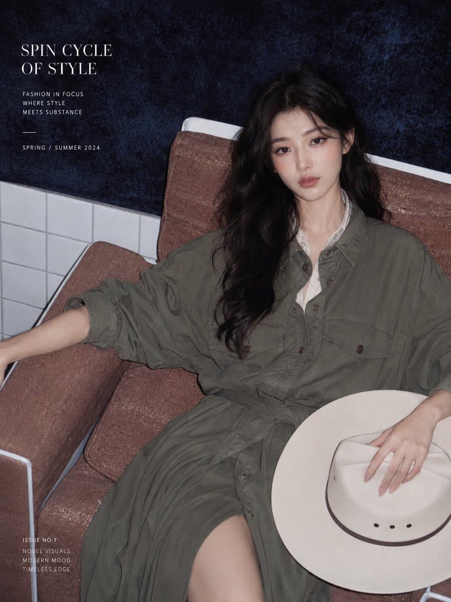 Western Editorial Magazine Portrait - 1 preview image 1