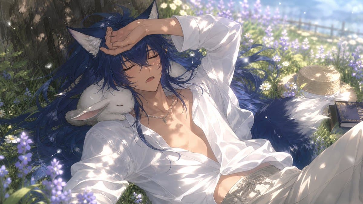 Wolf Boy Summer Meadow Nap preview image 1