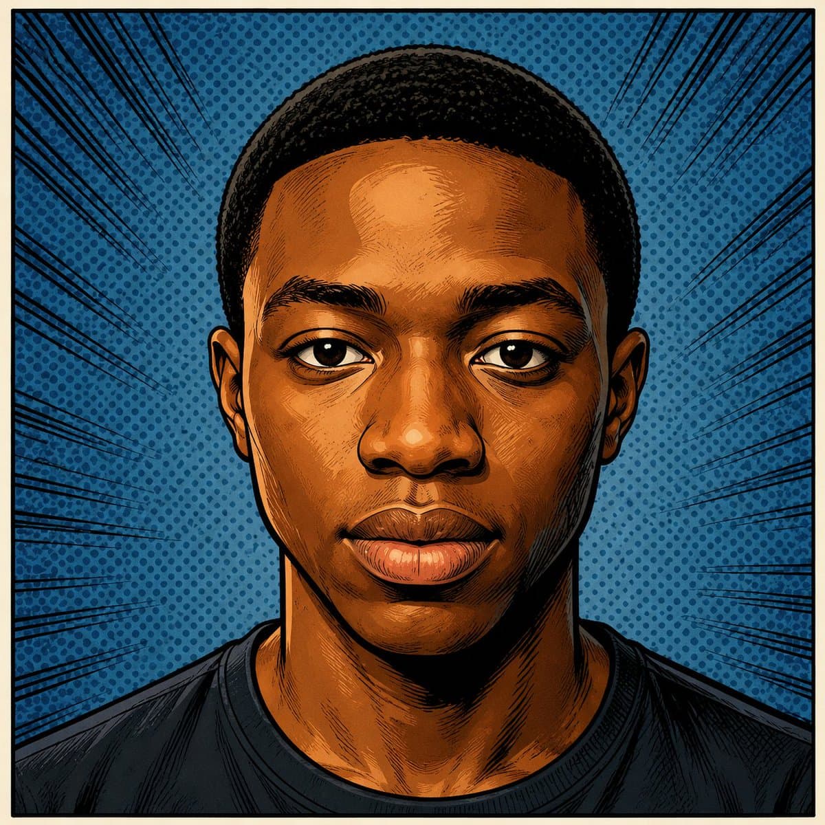 Cosmic Comic Portrait preview image 1