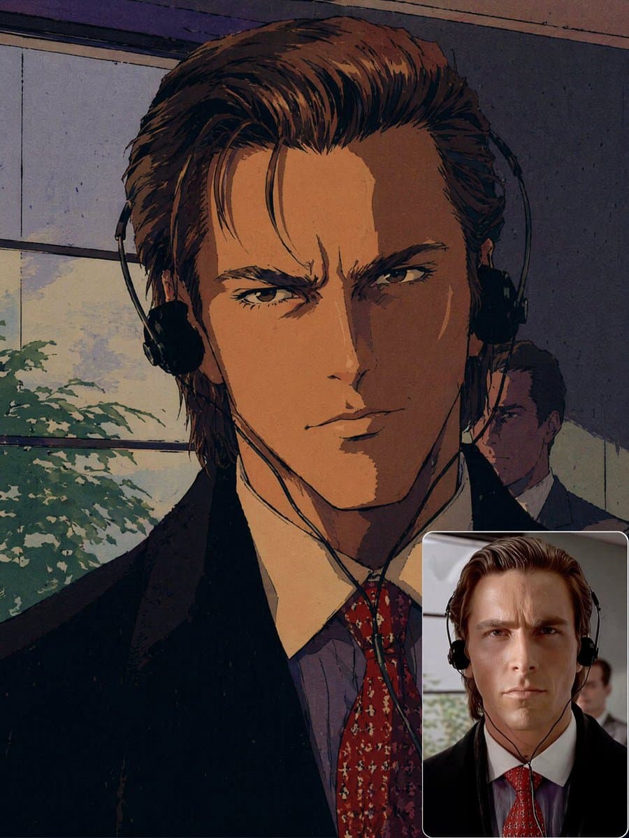 90s Anime Urban Selfie Portrait - 1 preview image 2