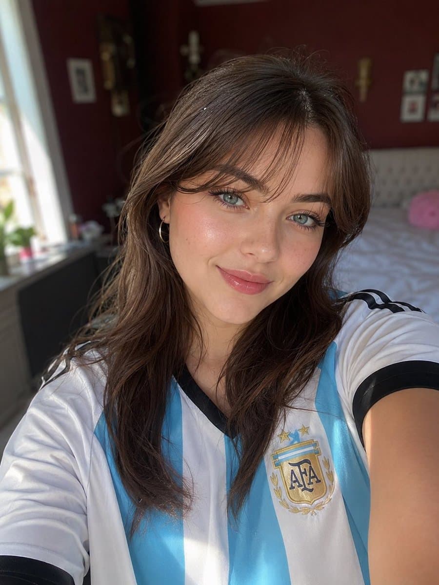 Realistic Lifestyle Smartphone Selfie preview image 1