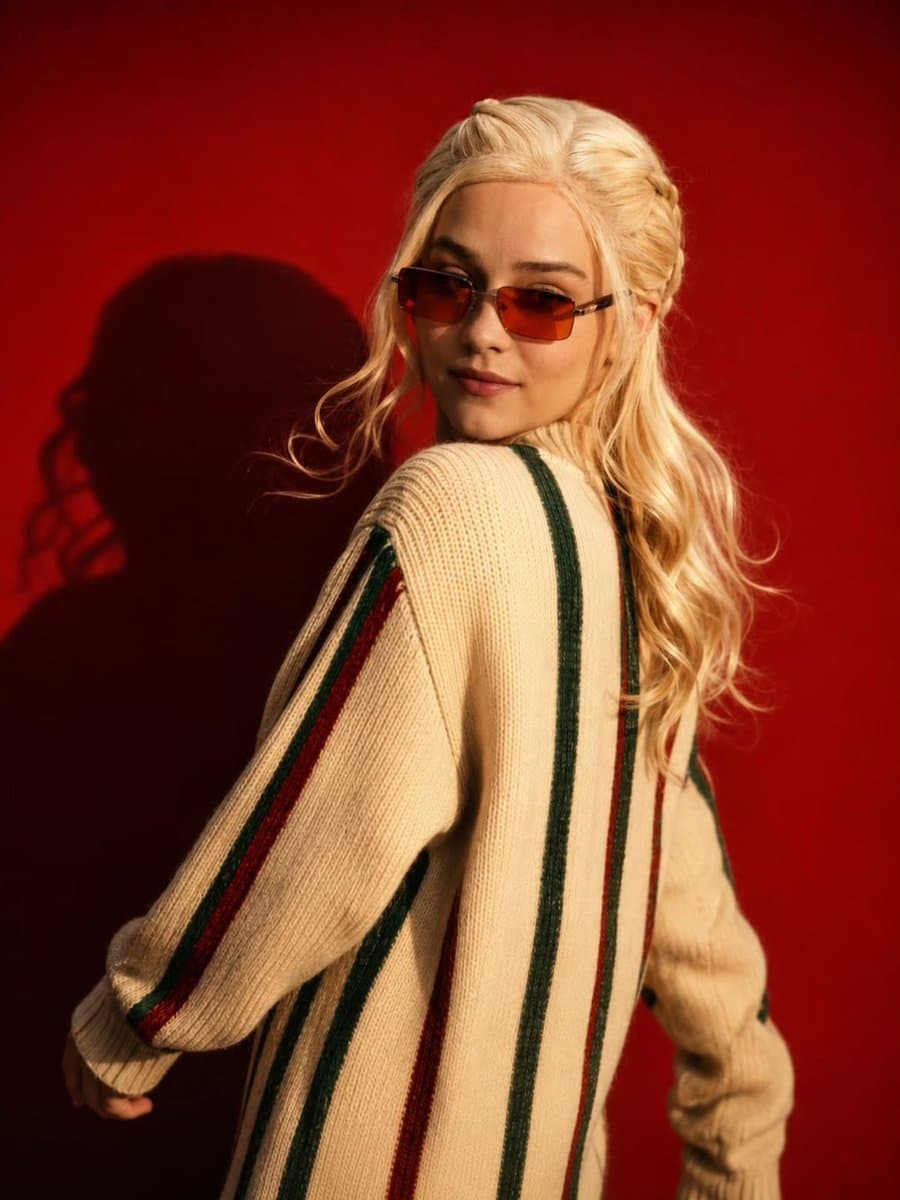 High Fashion Studio Knit Portrait - 1 preview image 1