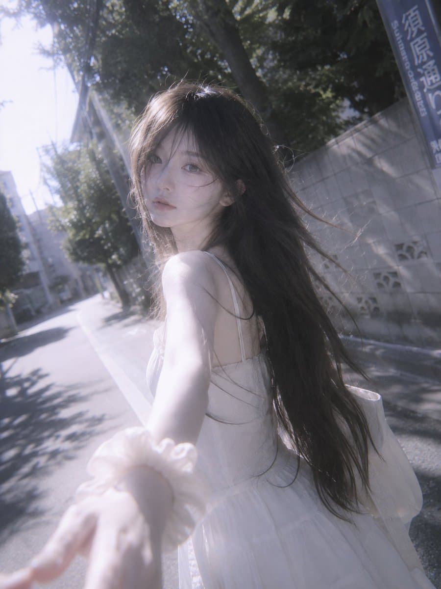 Surreal Japanese Summer Doll Portrait - 1 preview image 2