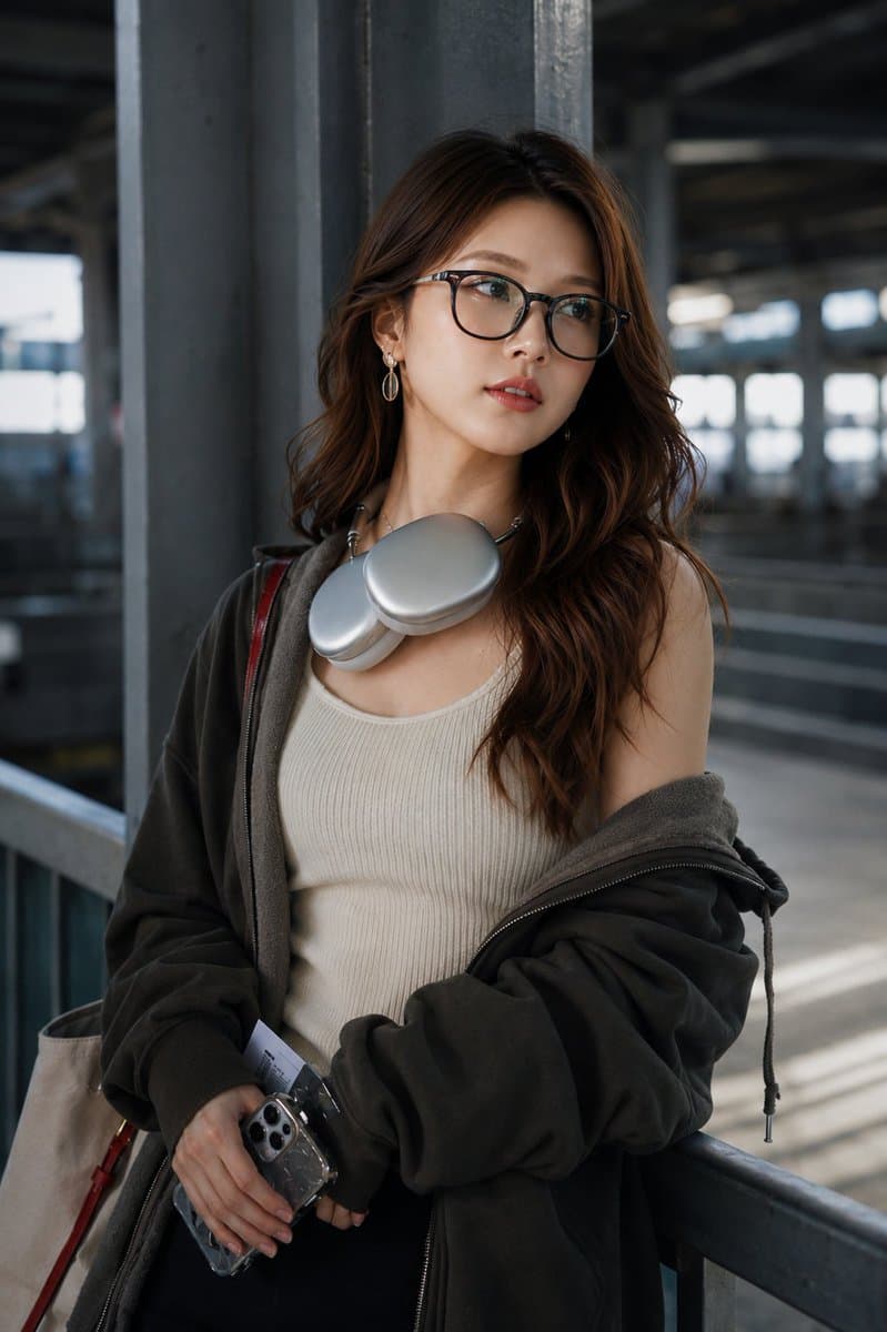 Airport Fashion Editorial Portrait - 1 preview image 3
