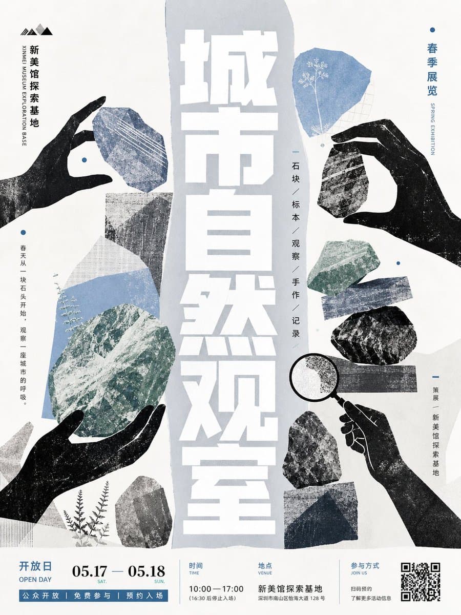 City Nature Observation Exhibition Poster - 1 preview image 1