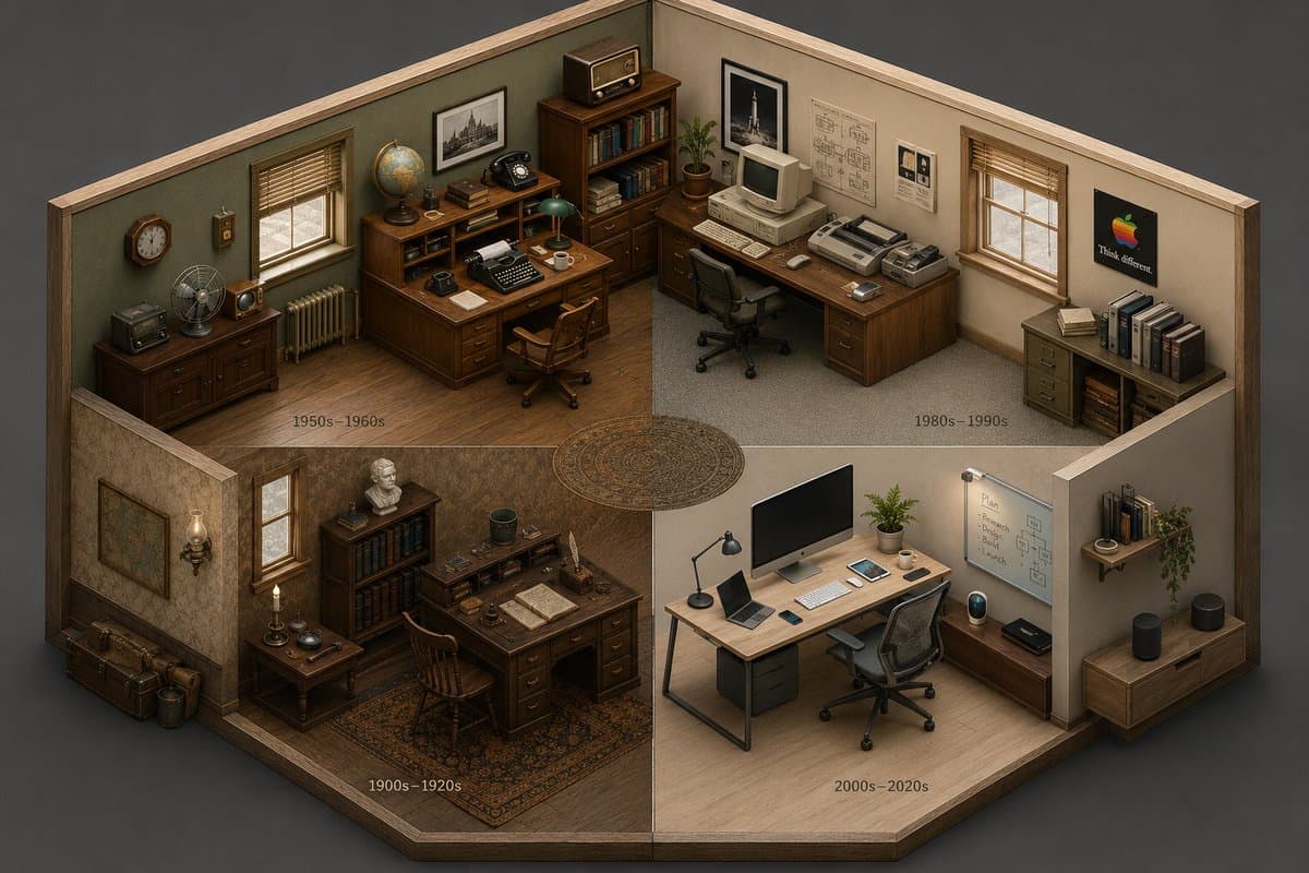 Isometric Room History Timeline preview image 1