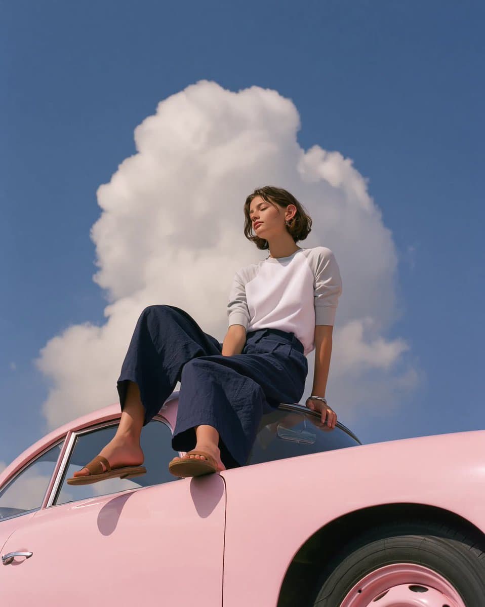 Vintage Porsche Fashion Editorial - 1 preview image 1