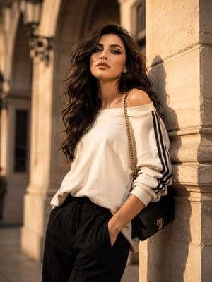 European Luxury Street Style Portrait - 1 preview image 4