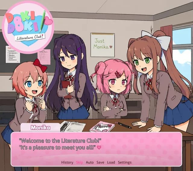 Visual Novel Screenshot Mockup preview image 1