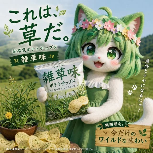 Japanese Potato Chip Advertisement preview image 1
