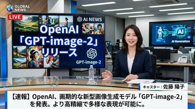 Japanese News Broadcast Mockup preview image 1