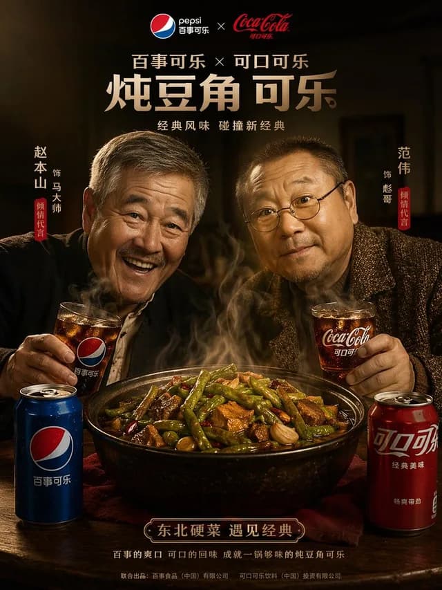 Cinematic Food & Beverage Collab Poster preview image 1