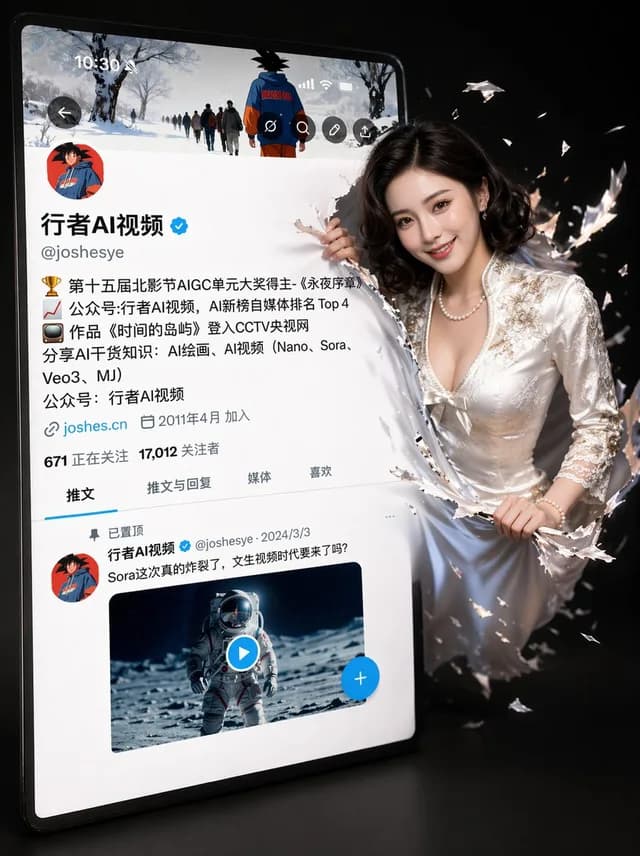 3D Social Media Profile Break-Out preview image 1