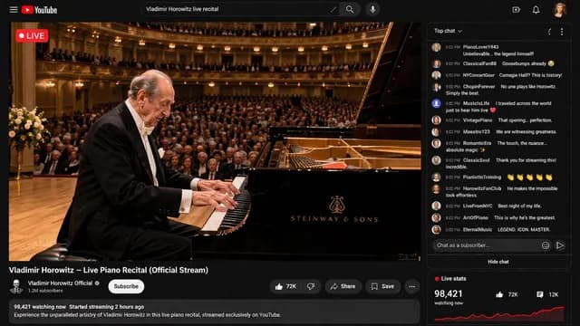 Classic Pianist Live Stream preview image 1