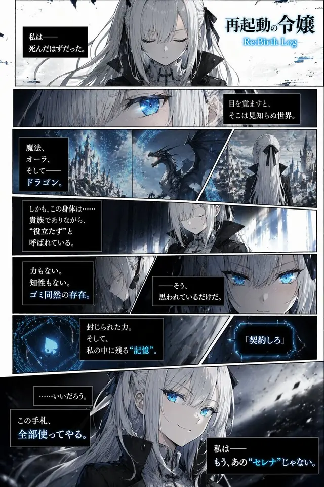 Dark Fantasy Manga Page Generator preview image 1