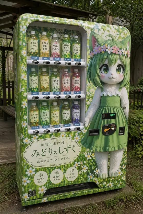 Custom Anime Vending Machine Design preview image 1