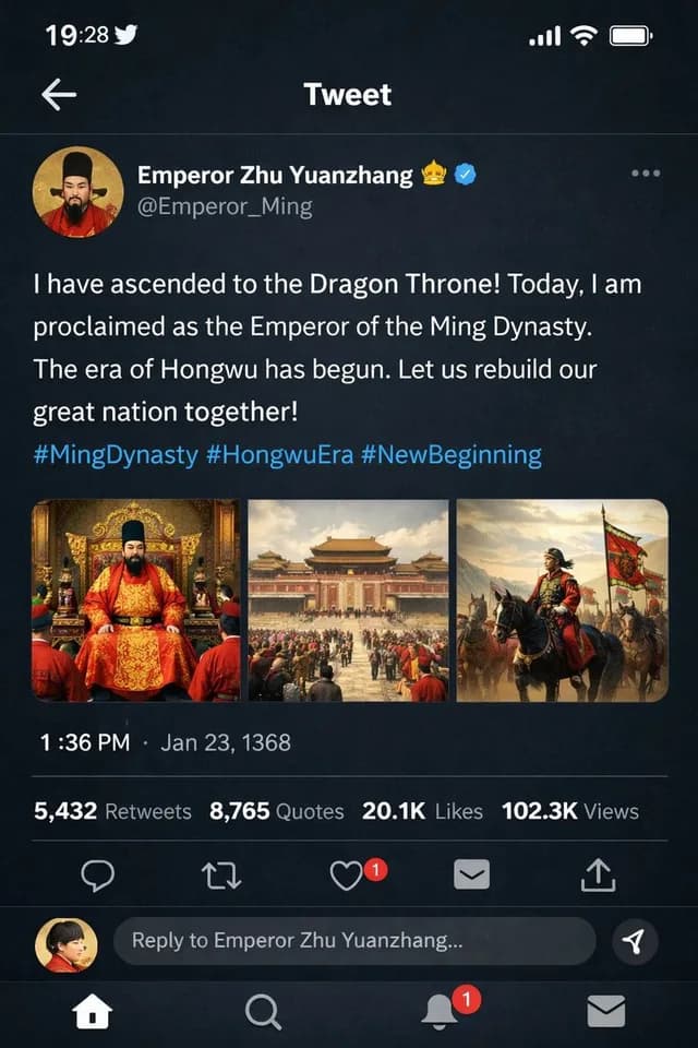Historical Figure Social Media Mockup preview image 1