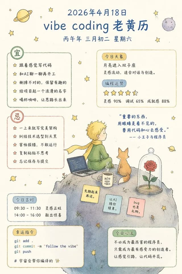Whimsical Programmer Almanac Infographic preview image 1