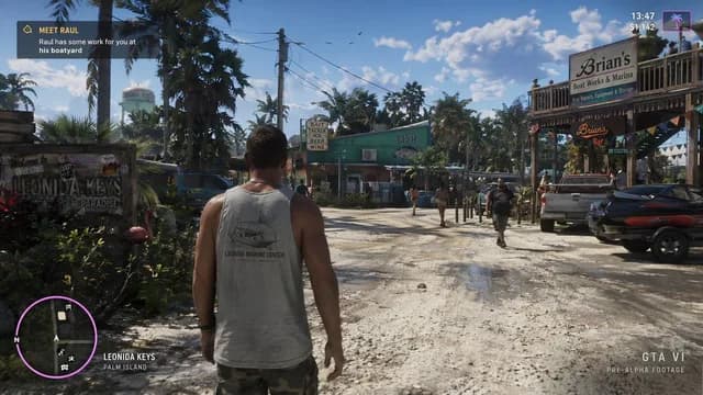 Open-World Game Screenshot Mockup preview image 1
